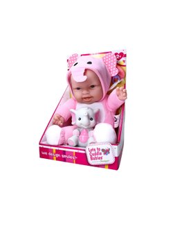 Кукла BERENGUER мягконабивная в костюме Слоника 30см (35300)