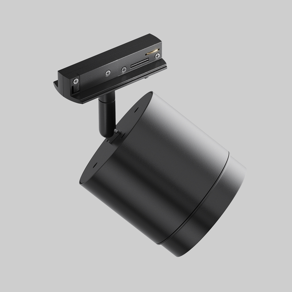 Трековые светильники однофазные Polar Unity черные GX53 15Вт ip20