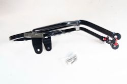 Rear Rack ALUMINIUM Black for Honda CRF300L, Rally300 (2021-Up). Morin Hi-tech