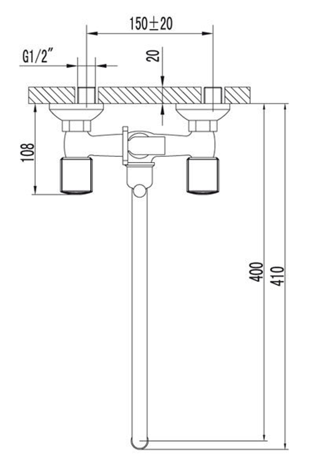 LEMARK Серия MERKADO. Смеситель универсальный – LM2351C