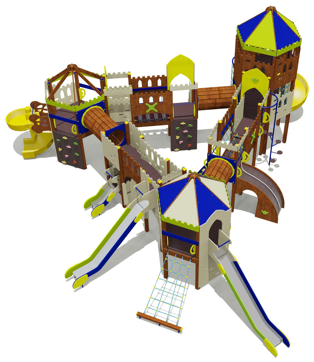 Игровой комплекс 07106.21 для детей 6-12 лет для уличной площадки
