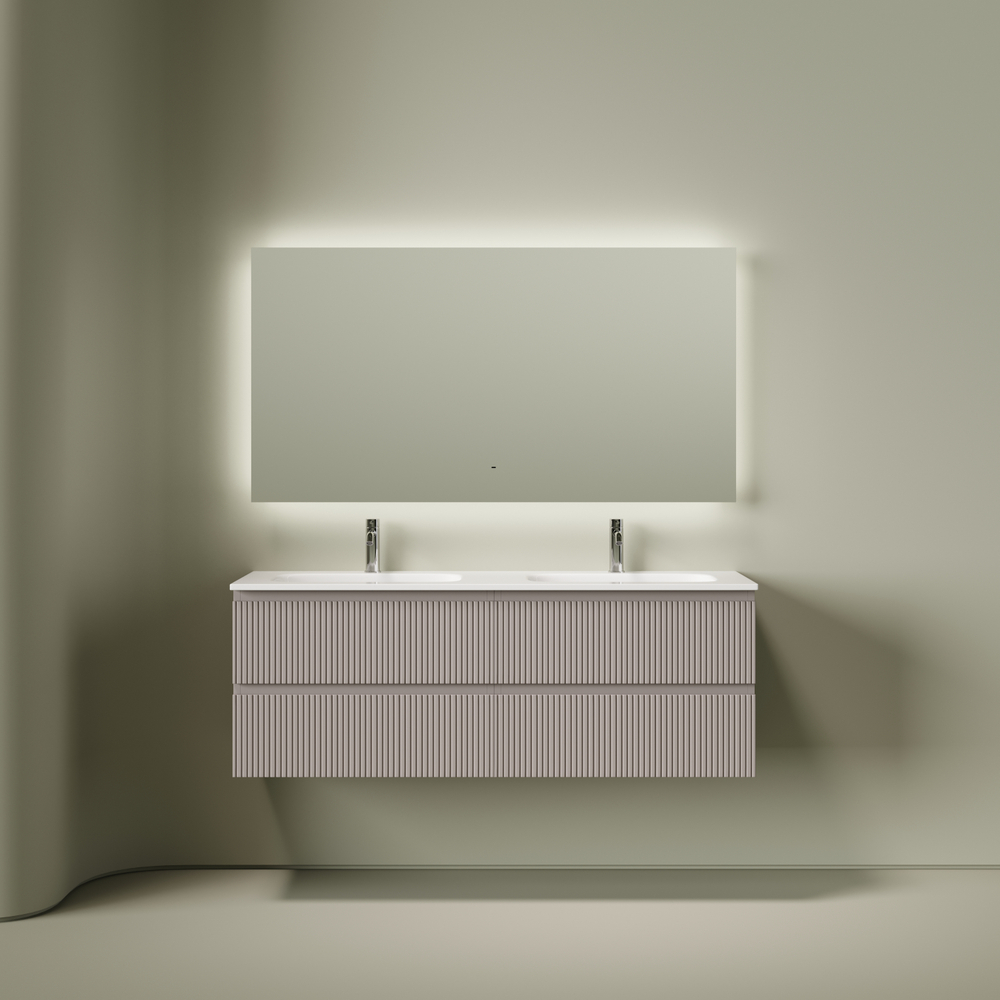 Тумба подвесная Sancos Snob T c двумя ящиками 690х445х500, Doha Soft, SNT70SM