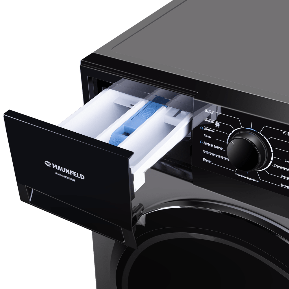 Стиральная машина c инвертором и паром MAUNFELD MFWM1410STSL03