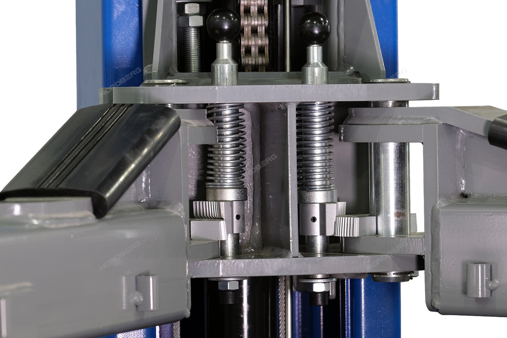 NORDBERG (N4125-4,5T) Подъемник 2х стоечный 380В, г/п 4.5т (синий)