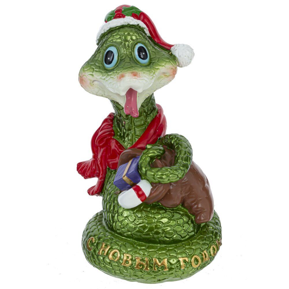 GAEM Фигурка декоративная "Змея", L6 W6,5 H9,5 см, 2в.