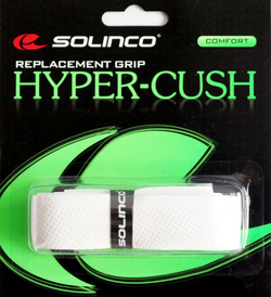 Теннисные намотки базовые Solinco Hyper-Cush Replacement Grip 1P - белый