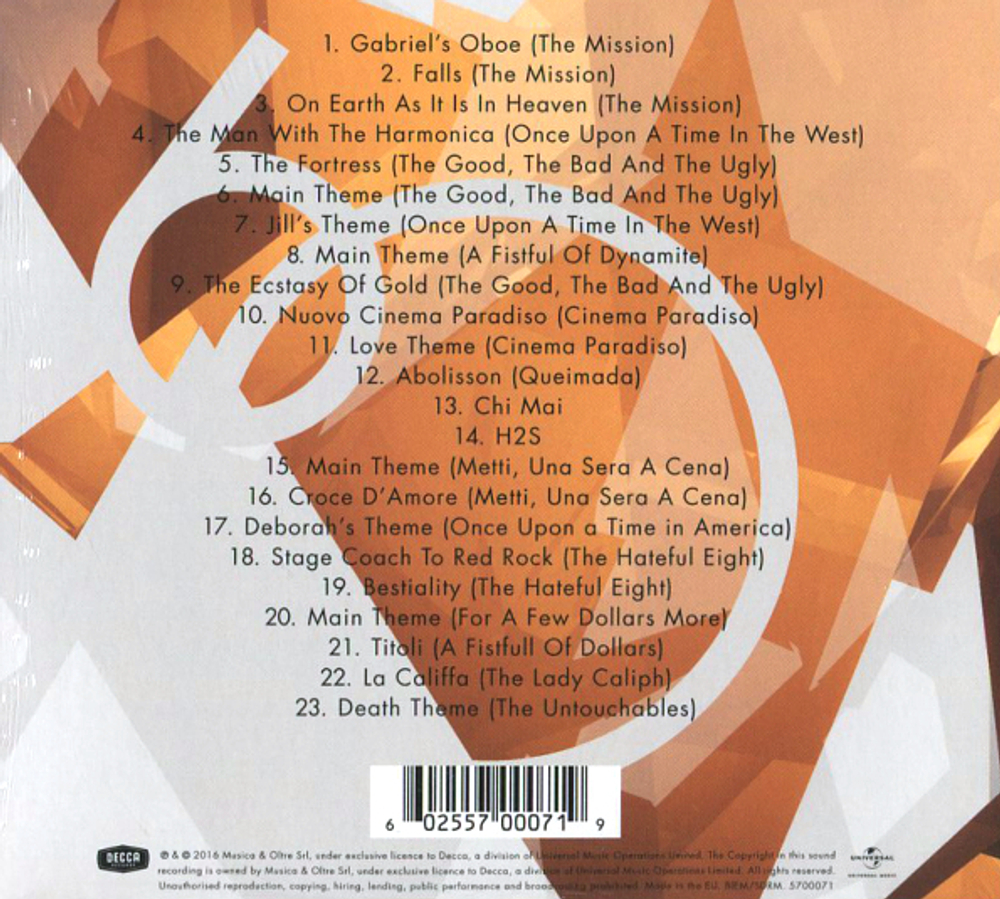 Ennio Morricone / 60 Years Of Music (CD)