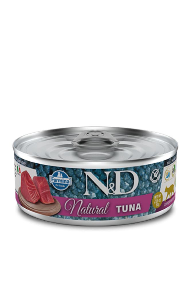 Консервы Farmina N&amp;D Cat Natural тунец для кошек 70 г