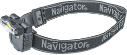 Фонарь Navigator 93 190 NPT-H27-ACCU налоб. 1COB LED 3Вт 1реж. Li-pol 0,5Ач