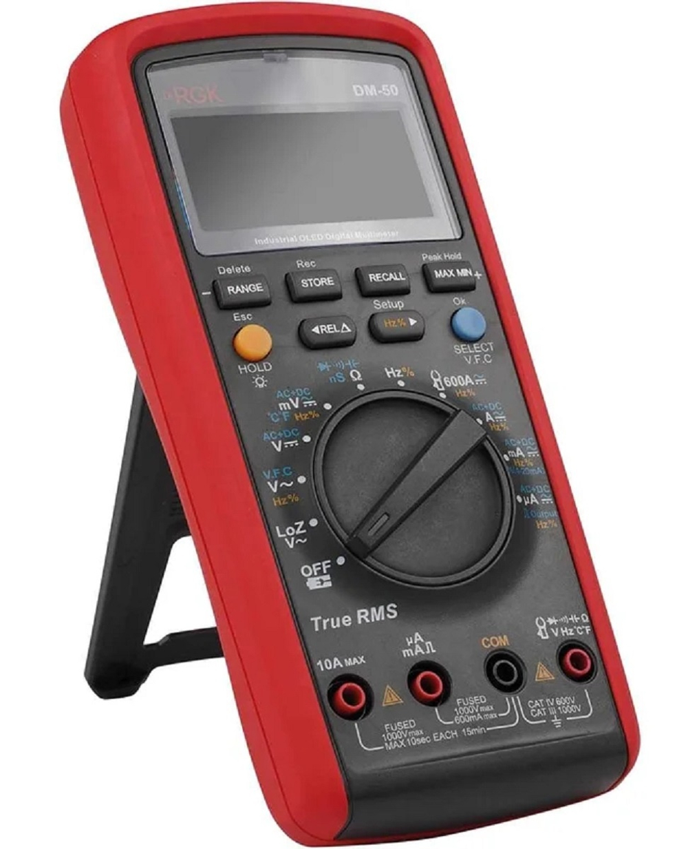 Мультиметр цифровой RGK DM-50 с поверкой