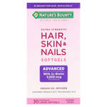 Nature's Bounty, Optimal Solutions®, для здоровья волос, кожи и ногтей, 30 капсул с быстрым высвобождением