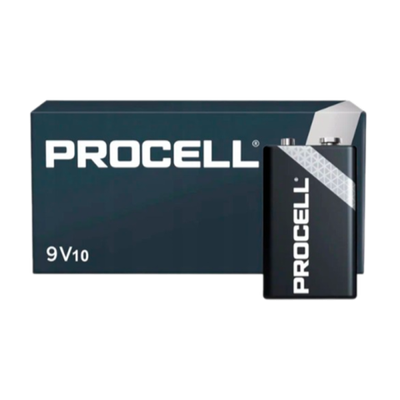 DURACELL PROCELL CONSTANT 6LR61 9V BOX10 батарейка щелочная