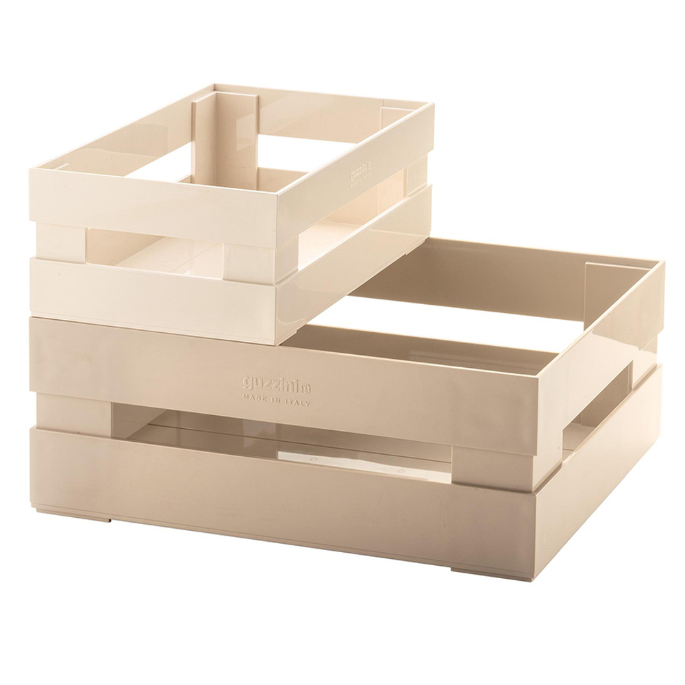 Набор ящиков tidy&store, бежевый, 2 шт.