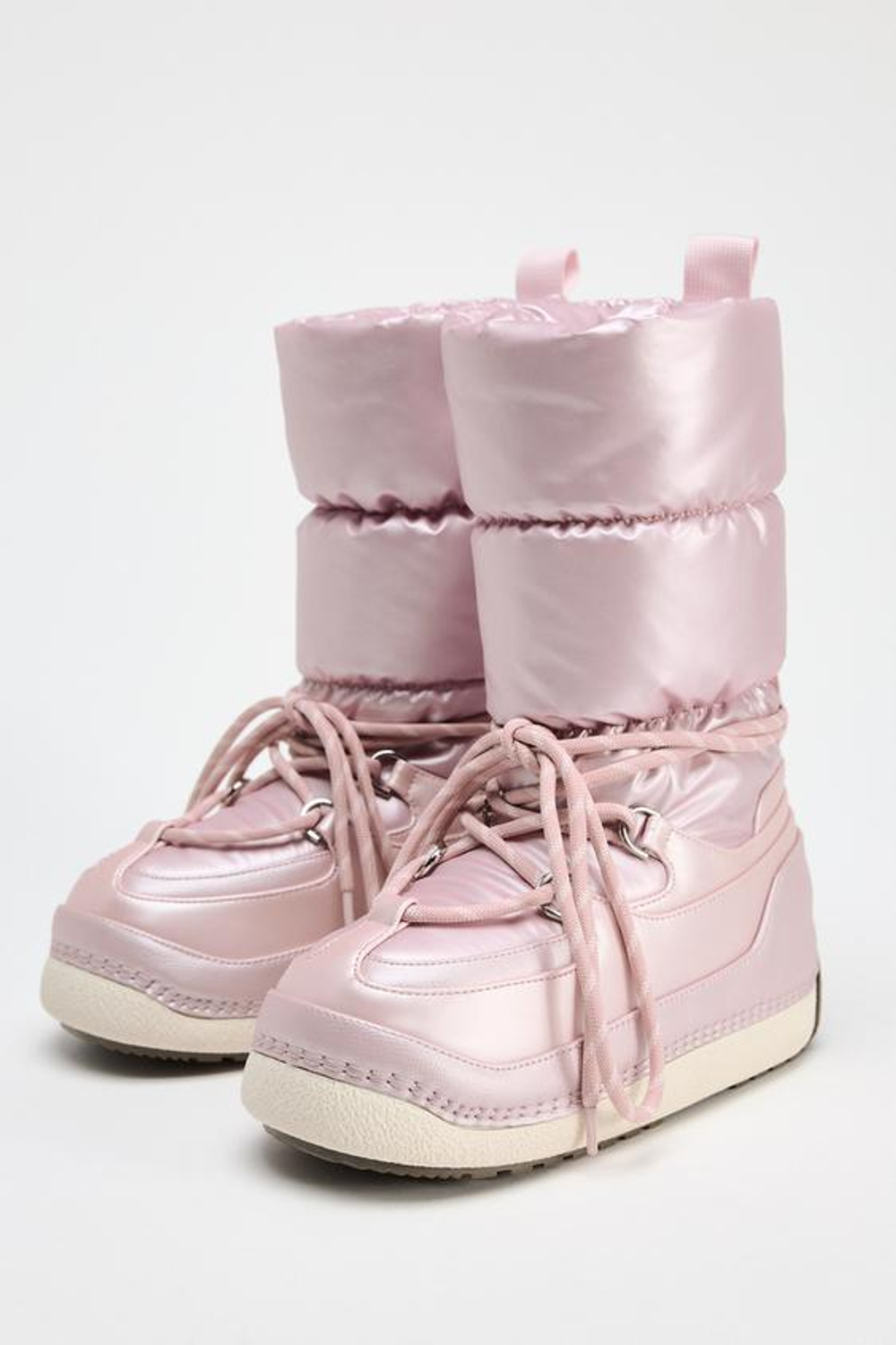 ZARA ВОДООТТАЛКИВАЮЩИЕ БОТИНКИ, РОЗОВЫЙ