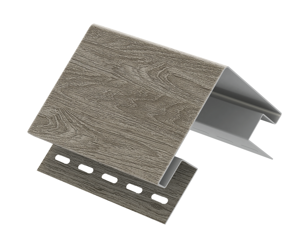 Внешний угол Ю-Пласт Планкен Седой 3050мм