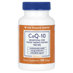 The Vitamin Shoppe, Коэнзим Q-10, 100 мг, 120 мягких таблеток