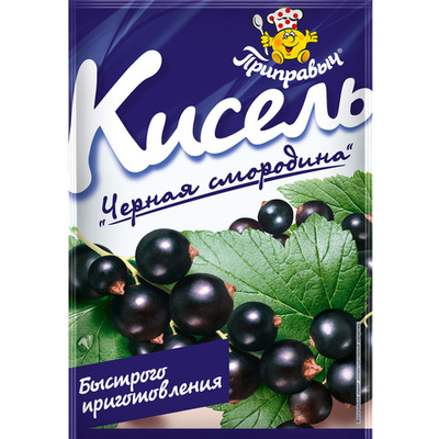 кисель Черная смородина 110гр (1х25) Приправыч