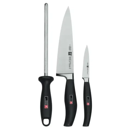 Zwilling Набор из 2 ножей + точилка Five Star