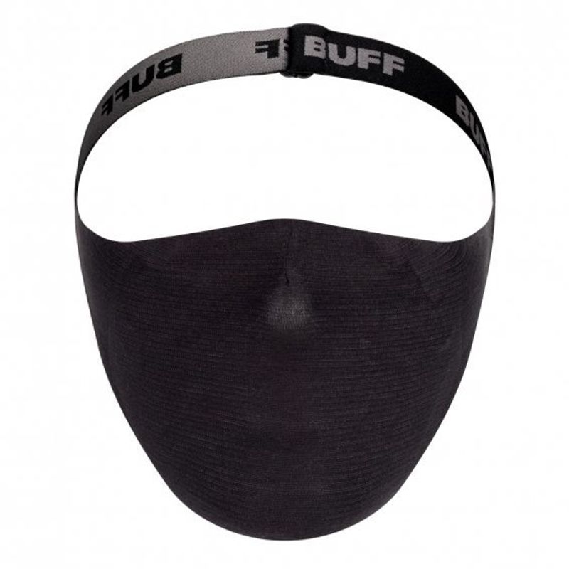 Маска защитная Buff Mask Solid Black Фото 5