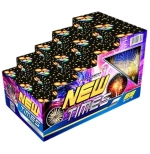 Батарея салютов New times (GWM6602) от Maxsem, 66 залпов, 20–50 мм