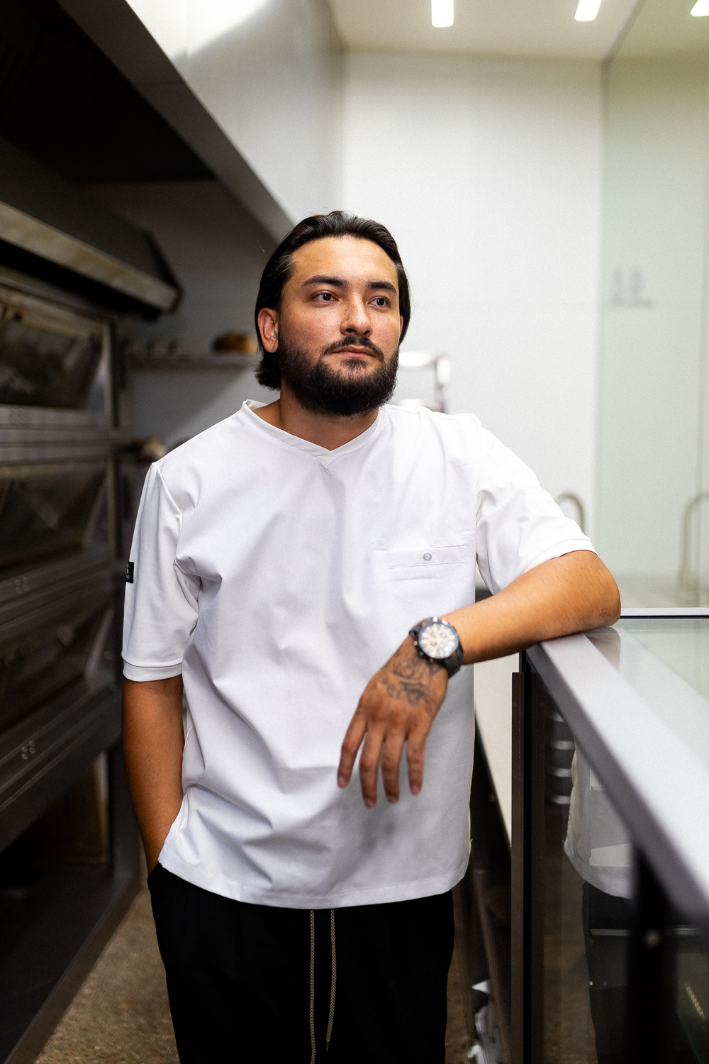 Китель поварской мужской Spase white