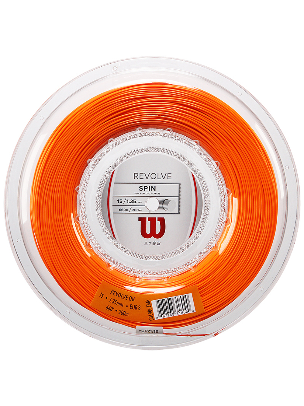 Струны теннисные Wilson Revolve (200 m) - orange