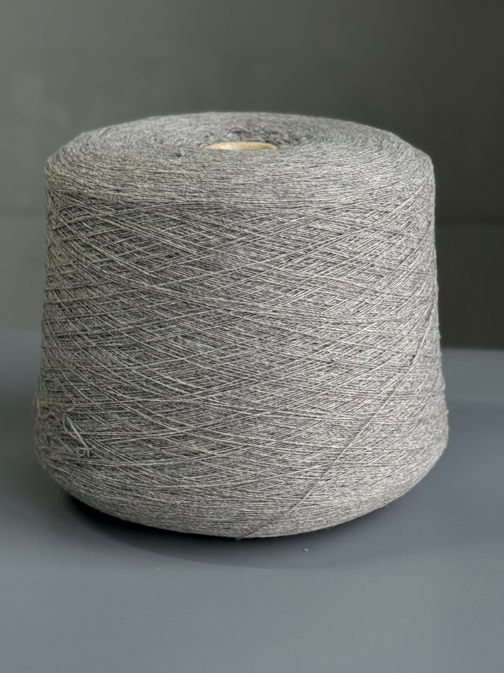 Пряжа Lanerossi ALBANY, 1/15 (100% мериносовая шерсть кардная),1500м/100гр, серый меланж