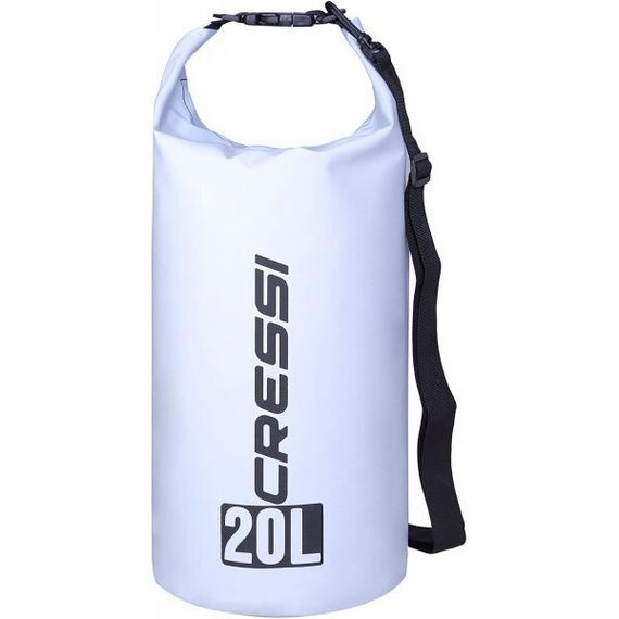 Гермомешок Cressi с лямкой Dry Bag 20 л белый