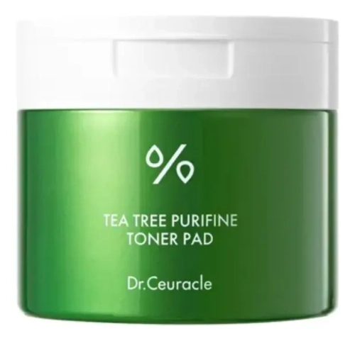 Dr. Ceuracle, Успокаивающие тонер-пэды с чайным деревом Tea Tree Purifine Toner Pad, (60 шт)
