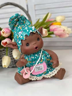 Пупс Nines 24см Duendys Gofry-mulato (N0374N2)