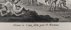 Сражение у Миллезимо. Гравюра из альбома Военные кампании Франции. Париж. 1834