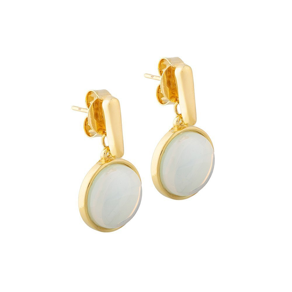 Серьги Possebon Pearl Opaline A1995.1 BW/G