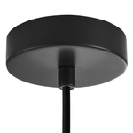 806121 Подвес NUBELLA 1х12W (led) E27 ЧЕРНЫЙ/ПЕПЕЛЬНЫЙ