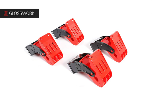 Glosswork  Mat Clamp Настенные держатели ковриков, комплект 4шт