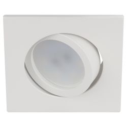 Светильник встраиваемый алюминиевый ЭРА KL87 WH SET 5 под лампу MR16 GU5.3 белый набор 5 шт