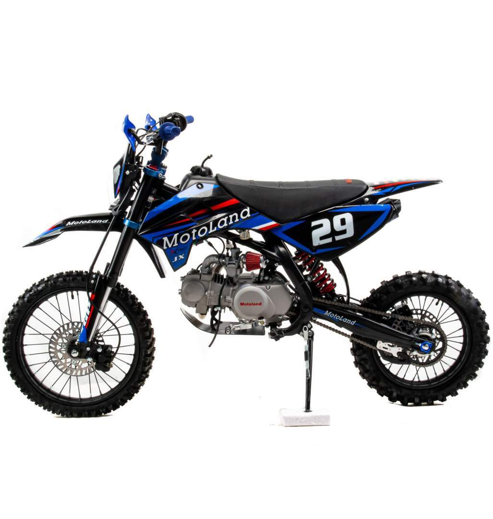 Питбайк Motoland JX125 синий (2022 г.)