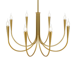 Люстра на штанге Freya Branches FR5253PL-08BS