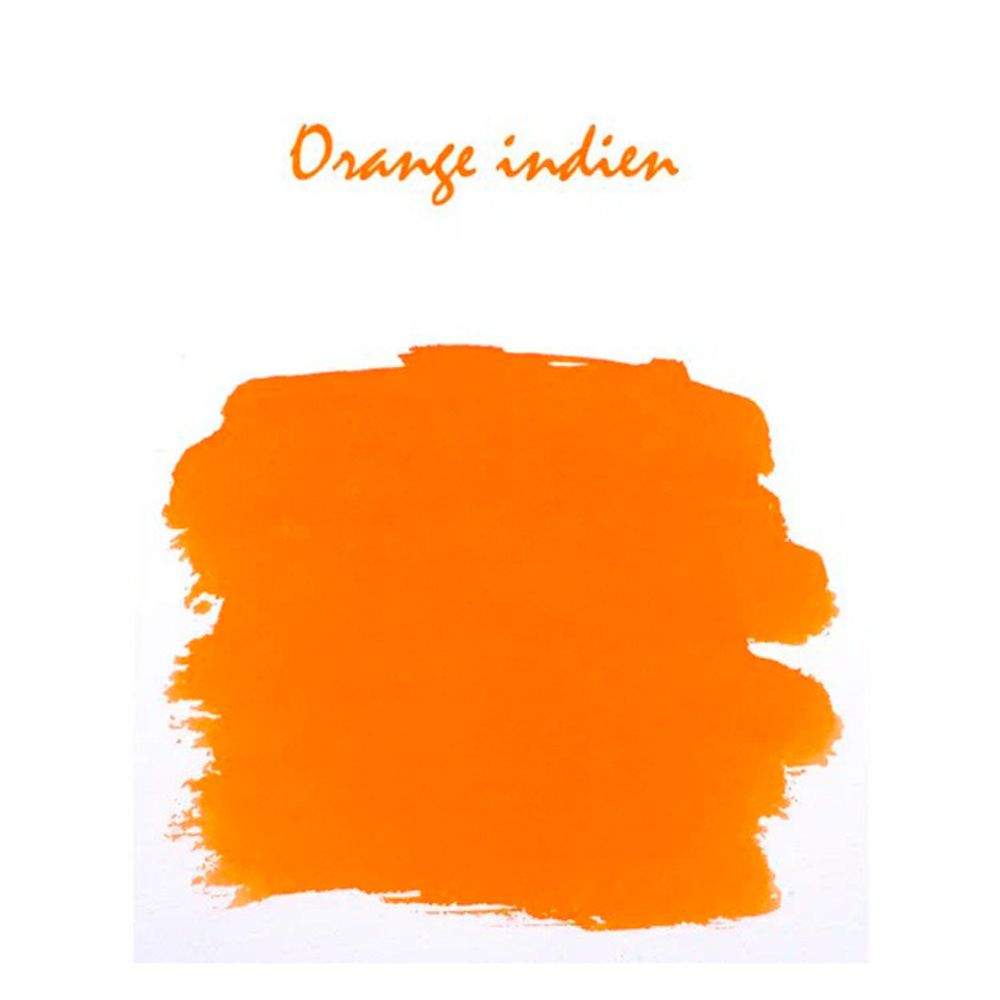 Чернила во флаконе Herbin 10 мл Orange indien оранжевые (11557T) 1