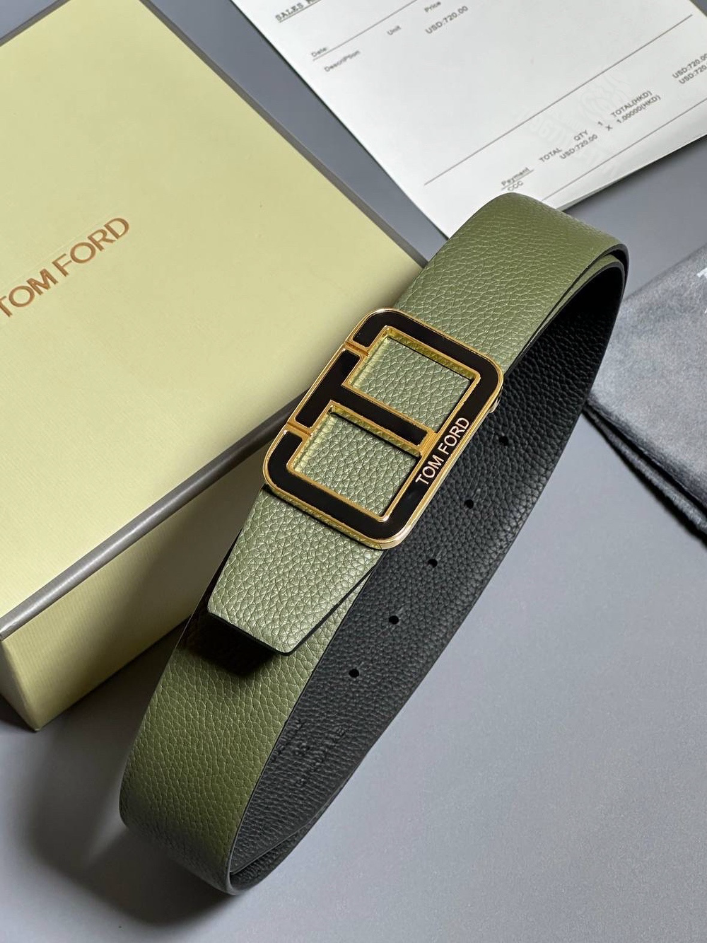Двухсторонний ремень Tom Ford