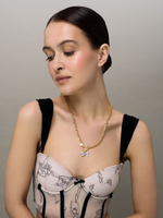 Колье "White Soul" Gold