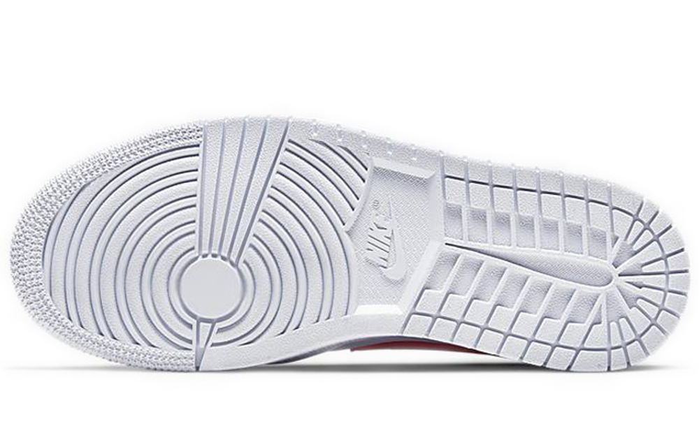 Кроссовки Jordan Air Jordan 1 Mid University Red (Женская размерная сетка)