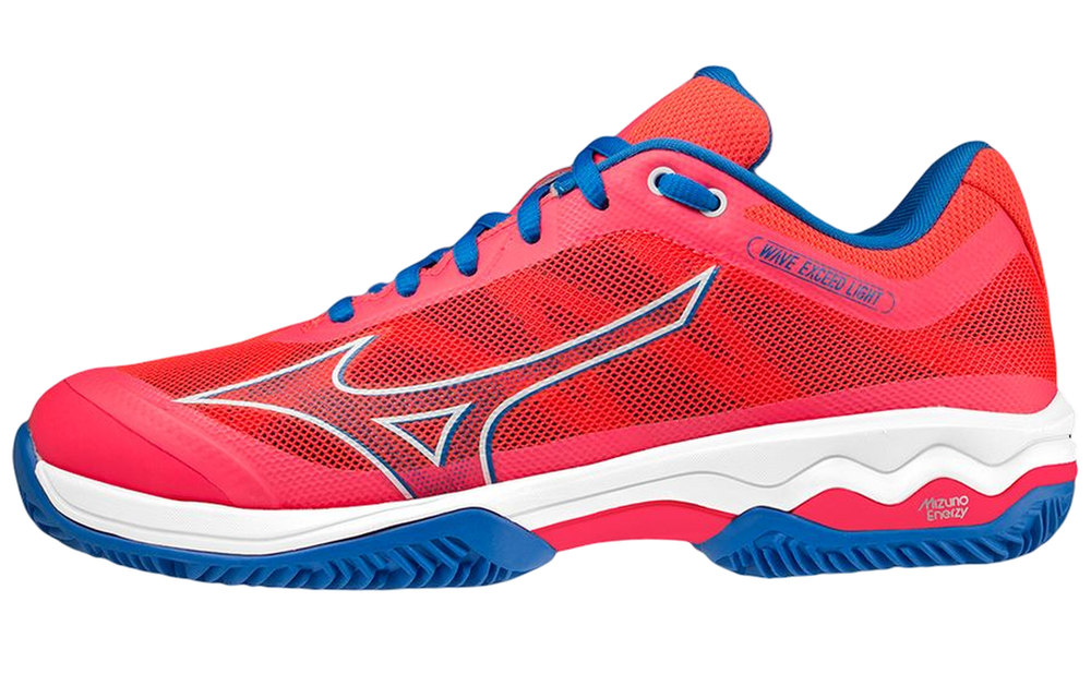 Женские кроссовки для Падел Mizuno Wave Exceed Light Padel - driven pink/white/peace blue