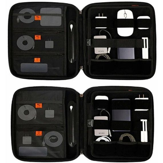 Сумка-органайзер WiWU Parallel Hardshell Bag 12.9&quot; Grey (PHBI12.9M13.3G)