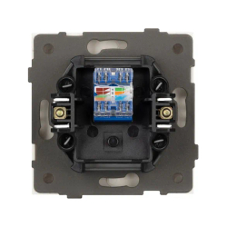 Механизм компьютерной розетки SCT-TENDO-MPC1-PL-WH (RJ-45, CAT6) (Arlight, -) 054098