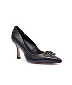 Кожаные туфли на шпильках TWINSET - черный(242TCP130)