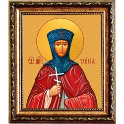 Таисия Фиваидская Преподобная. Икона на холсте.