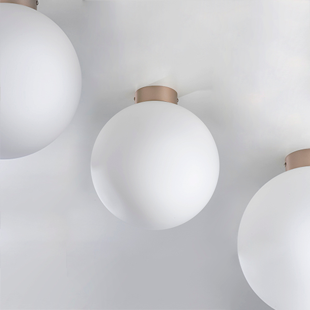 812033 Люстра GLOBO 1х40W E14 ШАМПАНЬ/БЕЛЫЙ