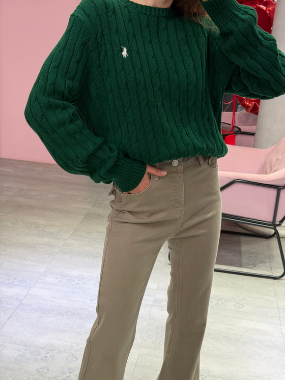 Поло Ральф зеленый