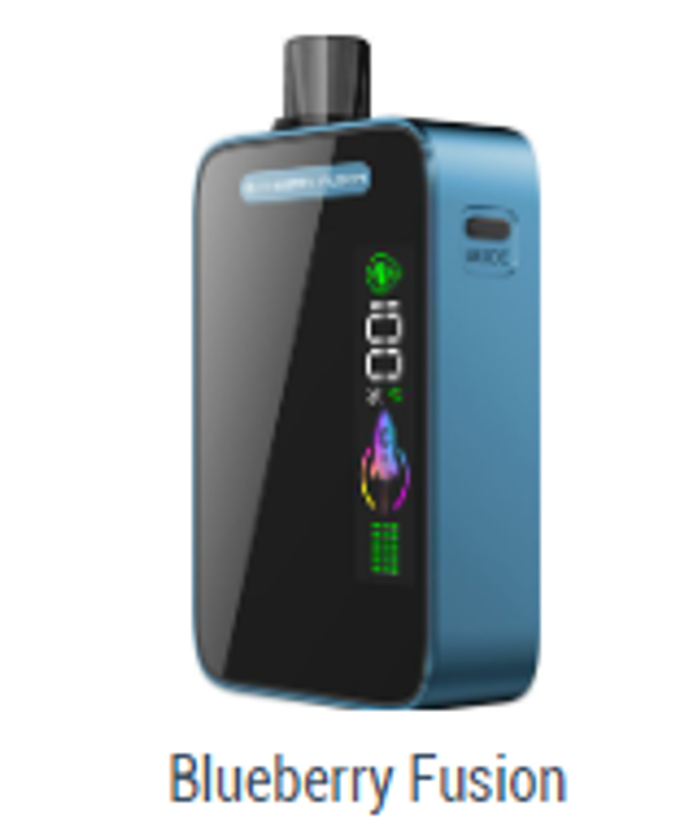 Voom Burst Blueberry fusion - черника 15000 купить в Москве с доставкой по России