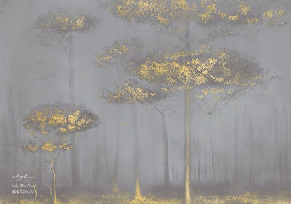 Бесшовная фреска Оро 0024-G2, 2,7 м (Ширина 4 м)